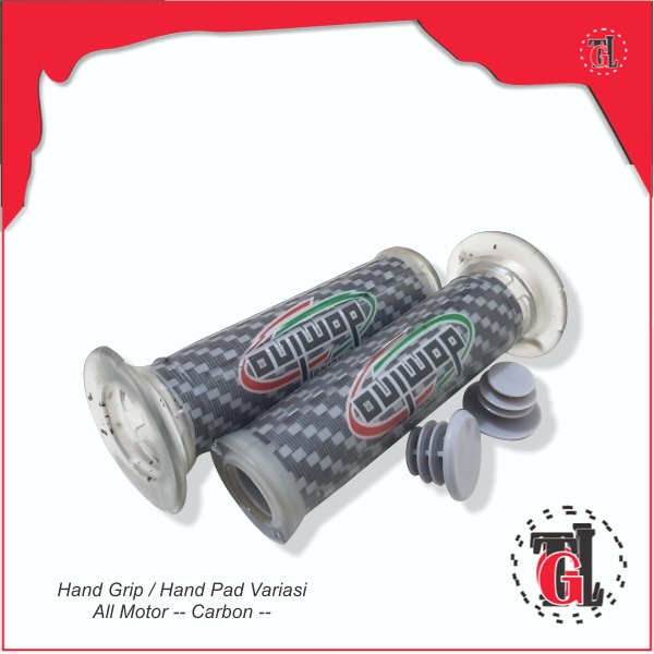 Hand Grip / Hand Pad Variasi All Motor -- Carbon --