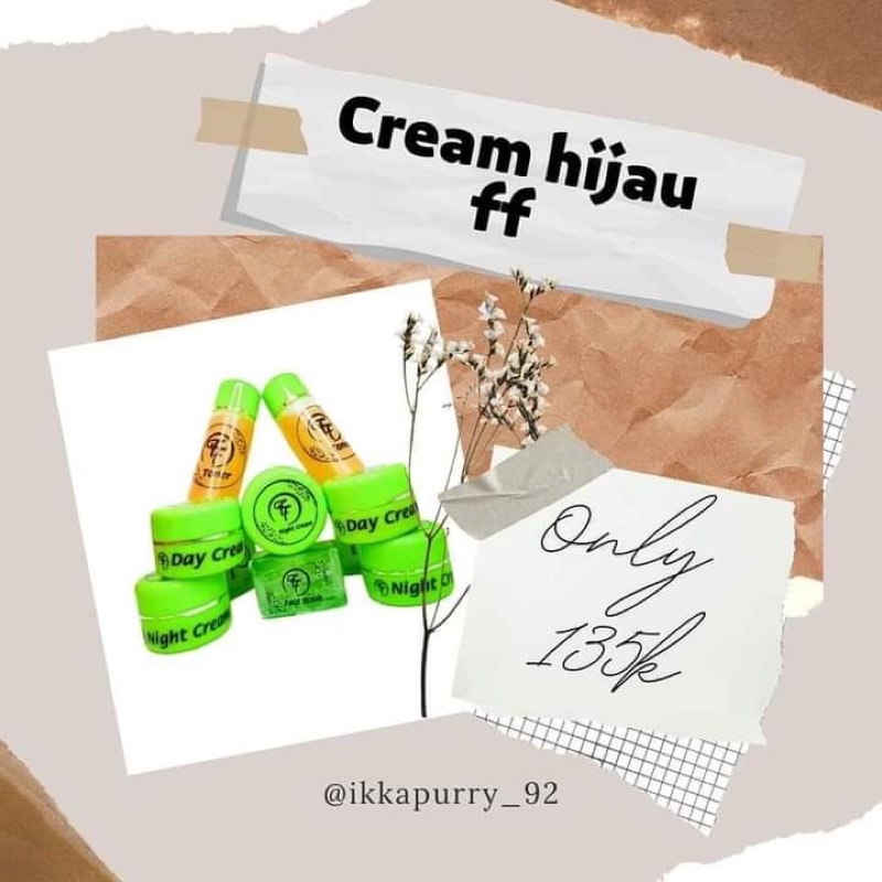 Cream Hijau FF