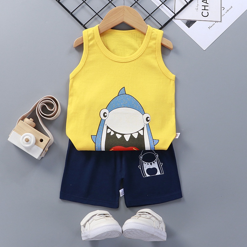 Setelan baju dan celana anak import bahan berkualitas unisex cowok cewek ukuran lengkap