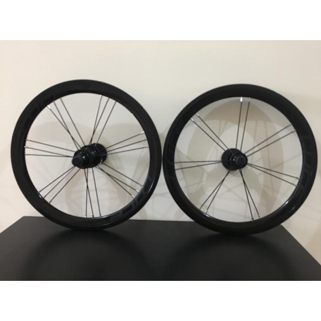 Wheelset Luce Ukuran 16 Plus 349 Discbrake Cocok Untuk Sepeda Lipat Db Ws Wheel set