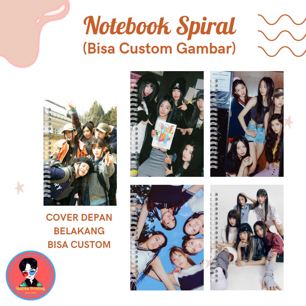 

notebook spiral newjeans kpop - bisa request gambar lain