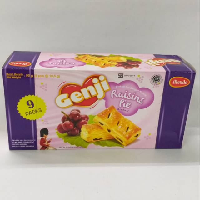 

Monde Genji Raisin Pie 90gr