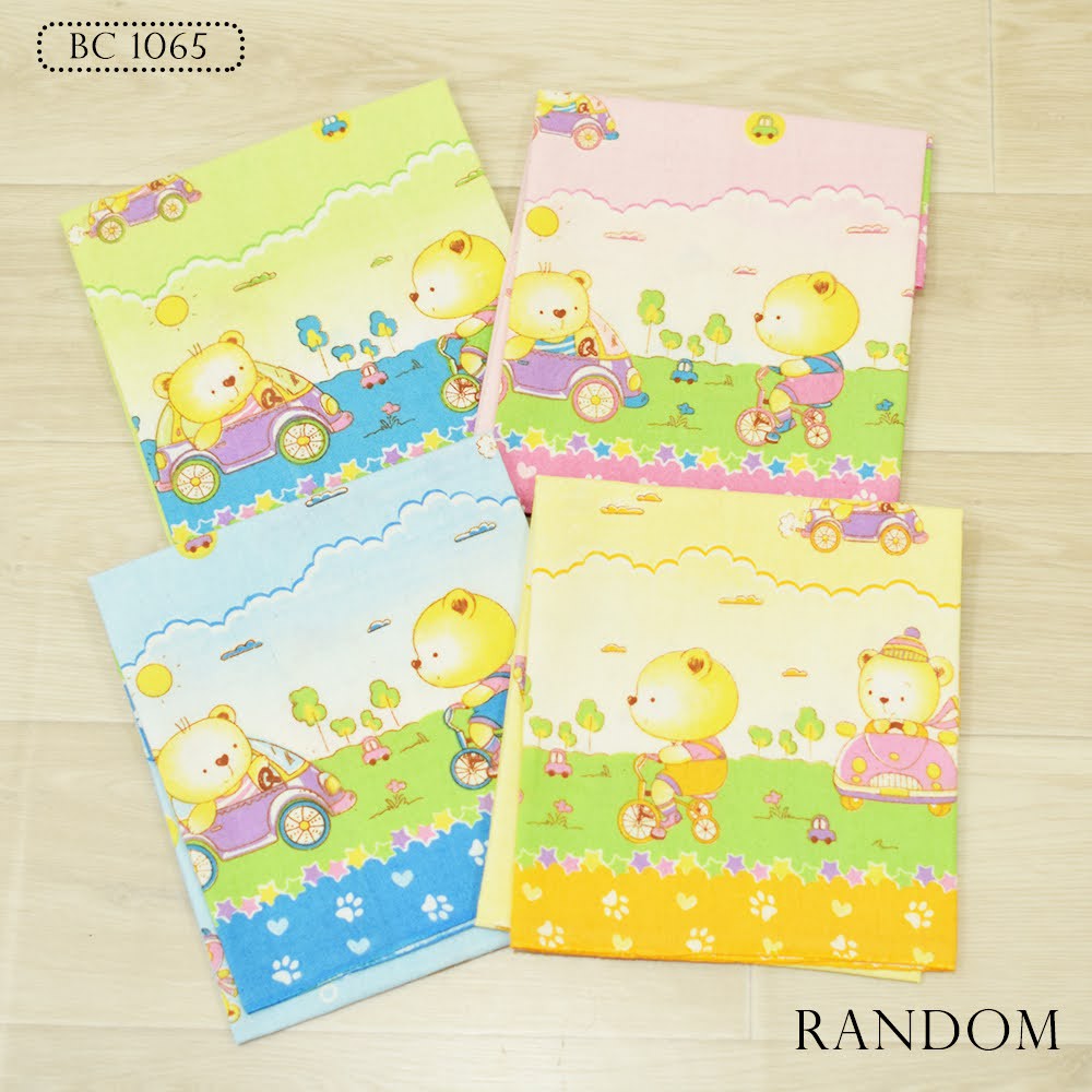 Bedong Bayi Alas Tidur Bayi Baru Lahir Laki Laki Perempuan Perlengkapan Bayi Karakter BC-1065