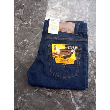 Celana jeans panjang pria standar panjang jeans ukuran 27-32 Celana straight jeans standar pria panjang premium