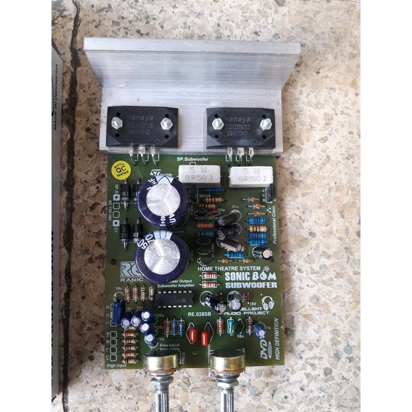 Promo Palingmurah                              kit audio subwoofer amplifier subwoofer aktif