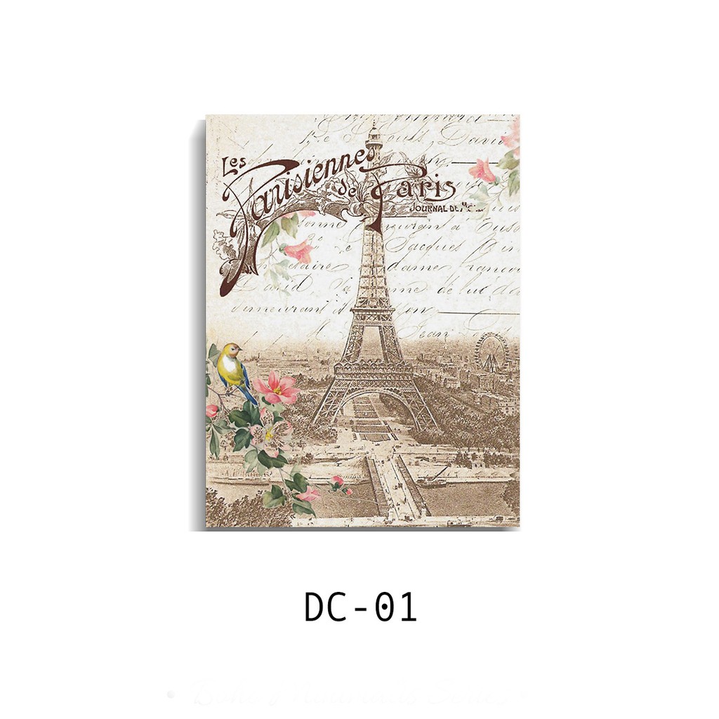 Hiasan Dinding PARIS Dekorasi Rumah Poster Kayu Hiasan Pajangan Dinding Kamar Eiffel Vintage walldecor