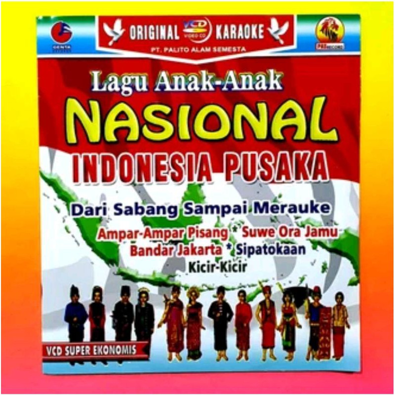 VCD LAGU LAGU ANAK DAERAH NUSANTRA