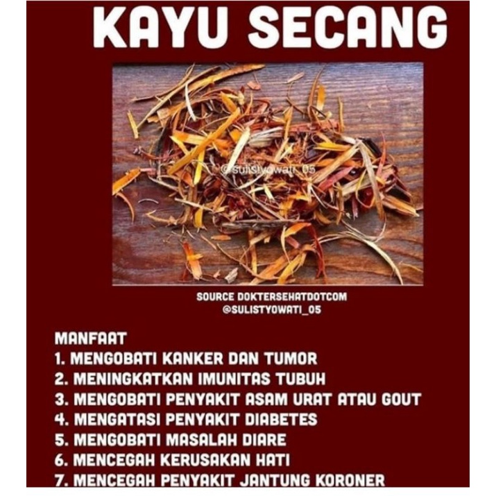 

paket kayu secang dan madu terna asli