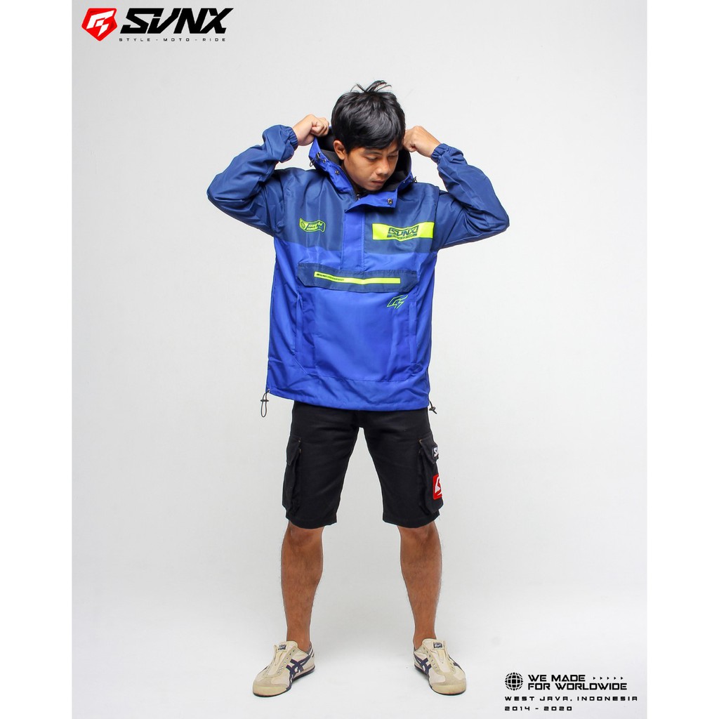 JAKET ANORAK POCKET / JAKEY ANORAK SVNX BLUE