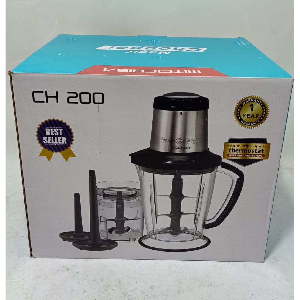 MITOCHIBA magic chopper 6in1 CH200 / blender ice crusher mito CH 200