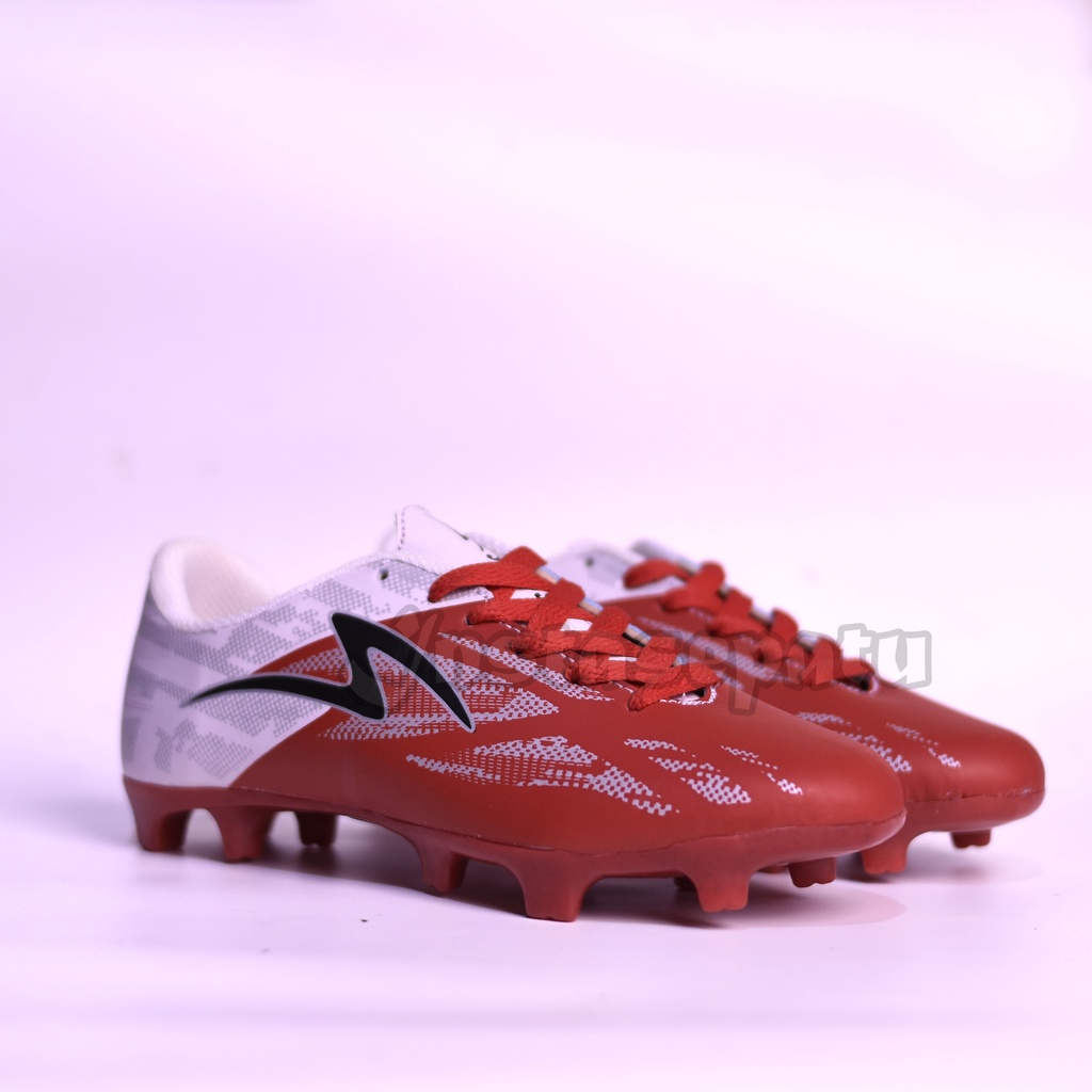 RB Sepatu Bola Anak Accelerator Alpha Elite FG - Garuda Attack - Red/White 33-37