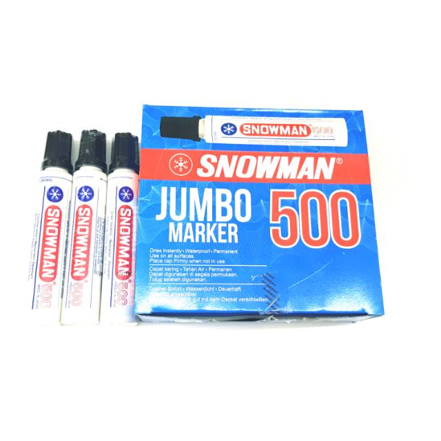 

Spidol JUMBO 500 Snowman Permanen