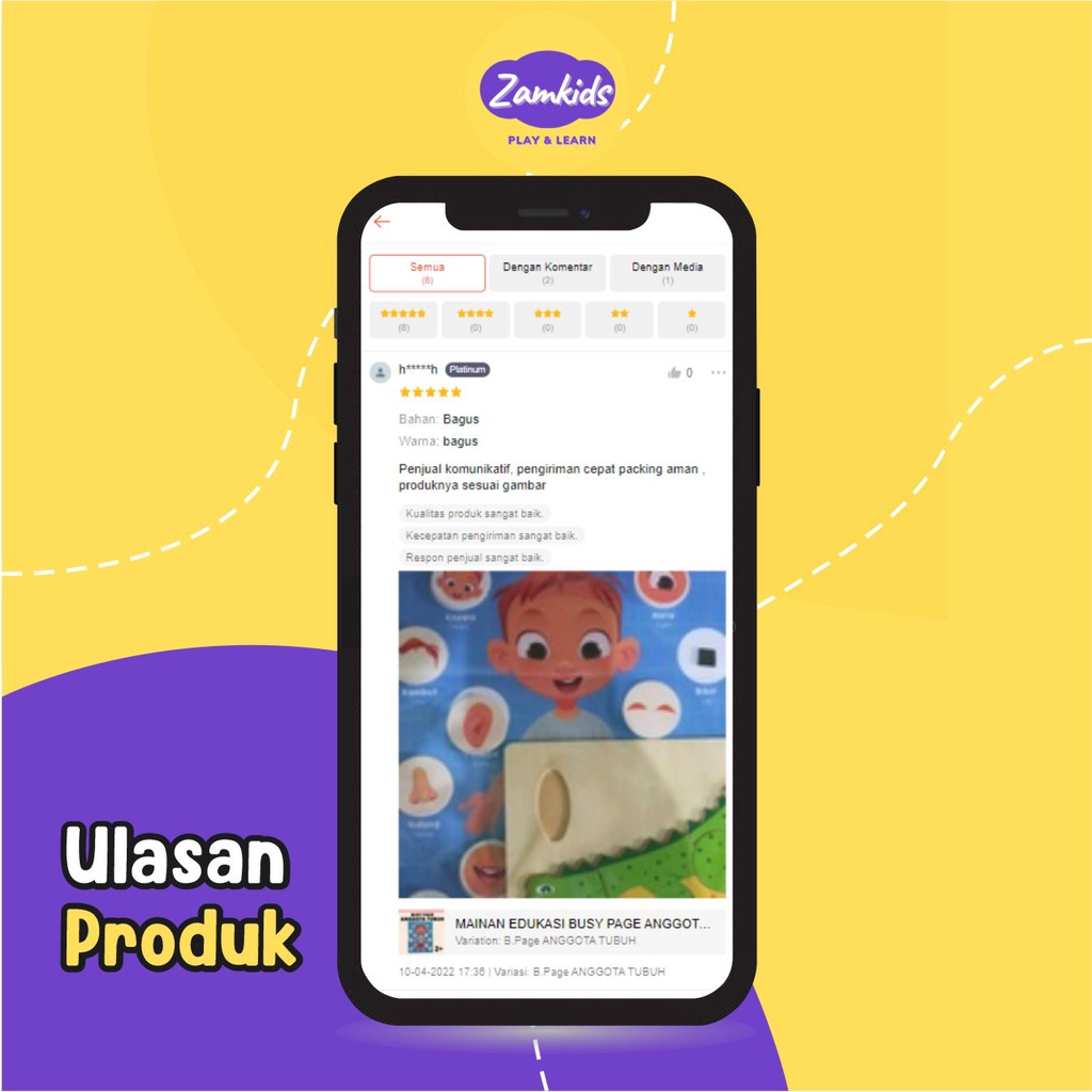 Permainan Edukasi Busy Page Anggota Tubuh Mainan Edukatif Anak Perempuan Dan Laki Laki By Zamkids