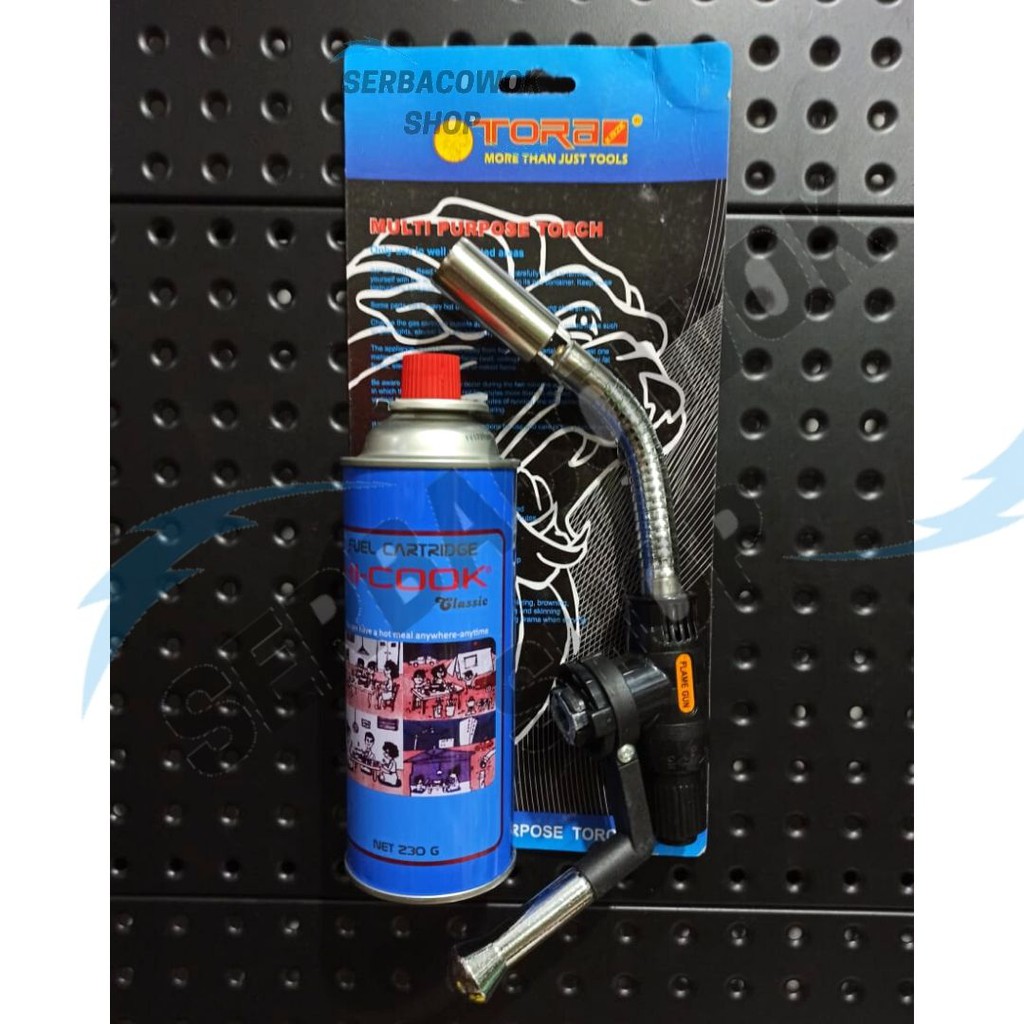 Tora Paket Gas Torch Fleksibel Multi Purpose Elastis - Gas Hi Cook Termurah Berkualitas