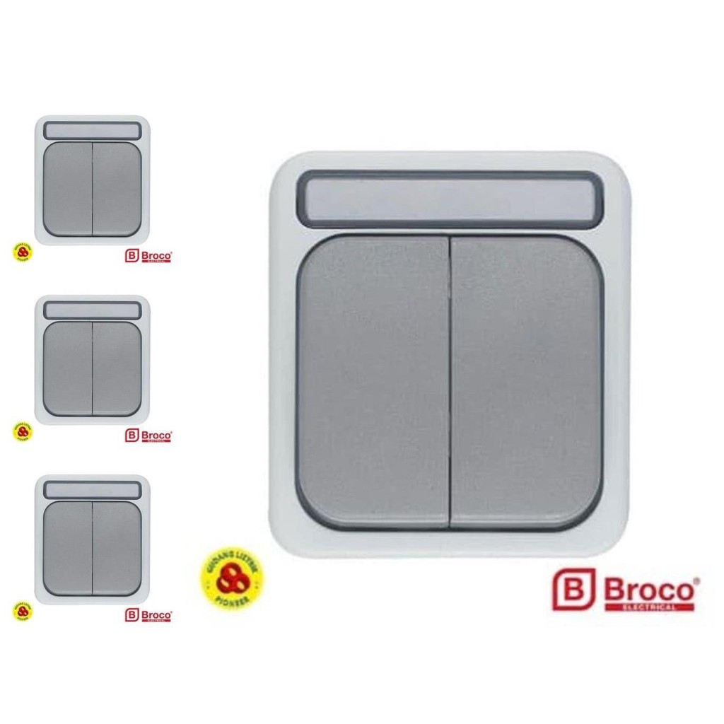 atlantic saklar waterproof 2g 2162 broco