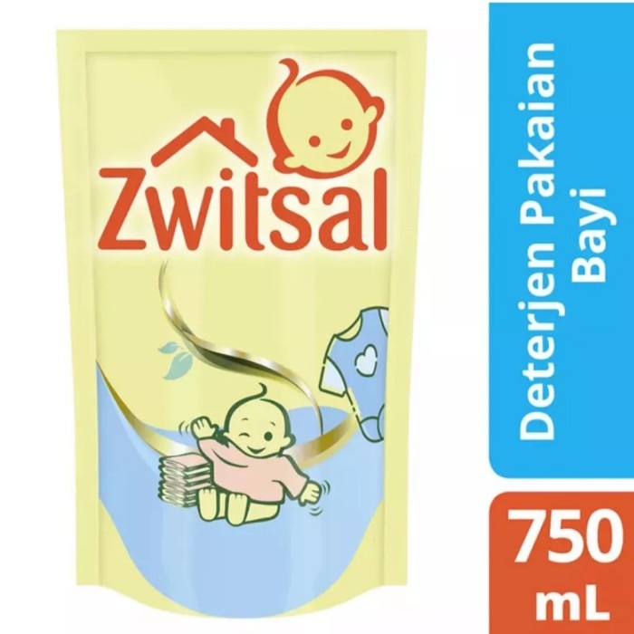 Zwitsal deterjen pakaian bayi 750ml/fabric baby detergent 750 ml