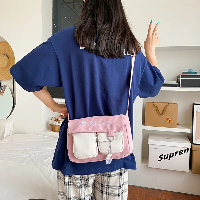 SANSURBAGS TAS FELICITY - Tas Selempang Bahu Wanita Fashion Korea - Bisa Bayar Ditempat (COD)