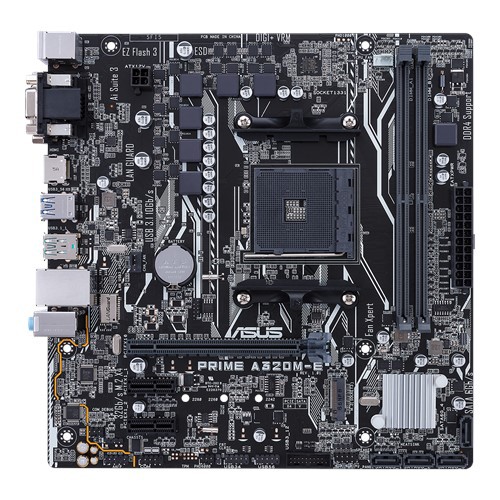 ASUS PRIME A320M-E mATX AM4 MOTHERBOARD AMD