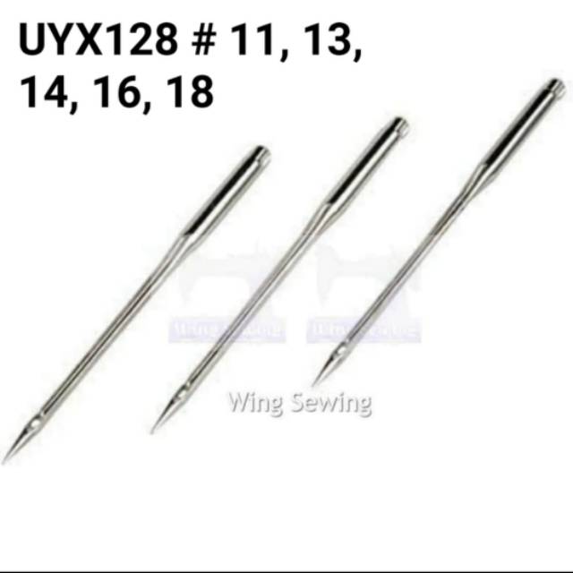 UYX128 GRADE A Jarum Mesin Jahit Industri Overdeck Kam