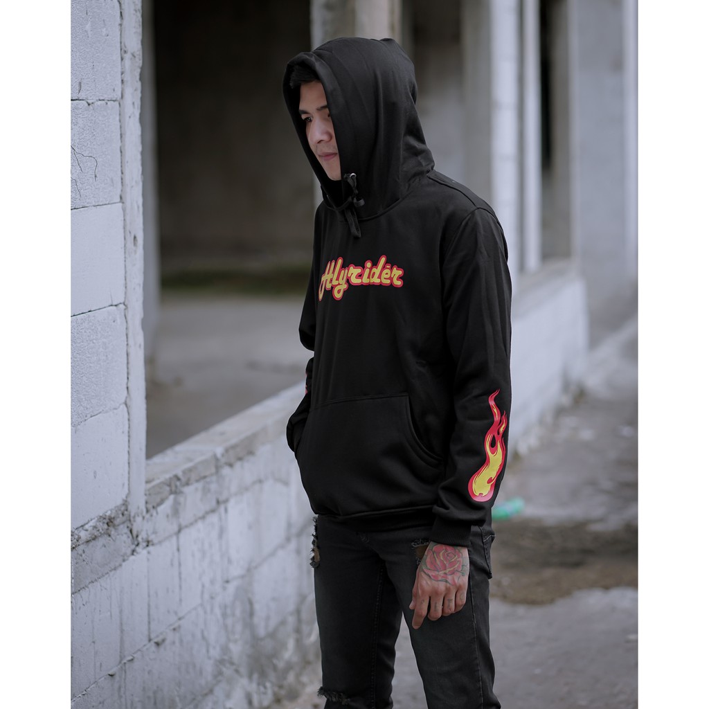 FIRE HOLYRIDER SWEATER HOODIE // SWEATER ORIGINAL DISTRO BANDUNG