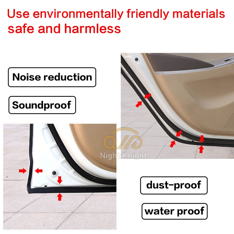 Seal Strip Kedap Suara Untuk Pintu Mobil Nissan Almera Grand Livina Sentraila