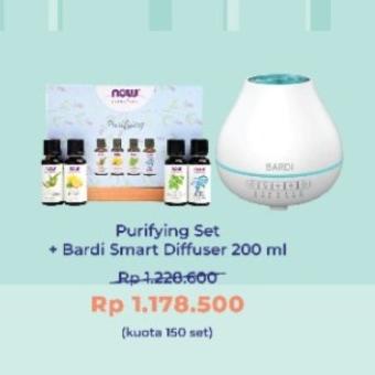 termurah NOW Essential Oil Paket dengan Diffuser Bardi