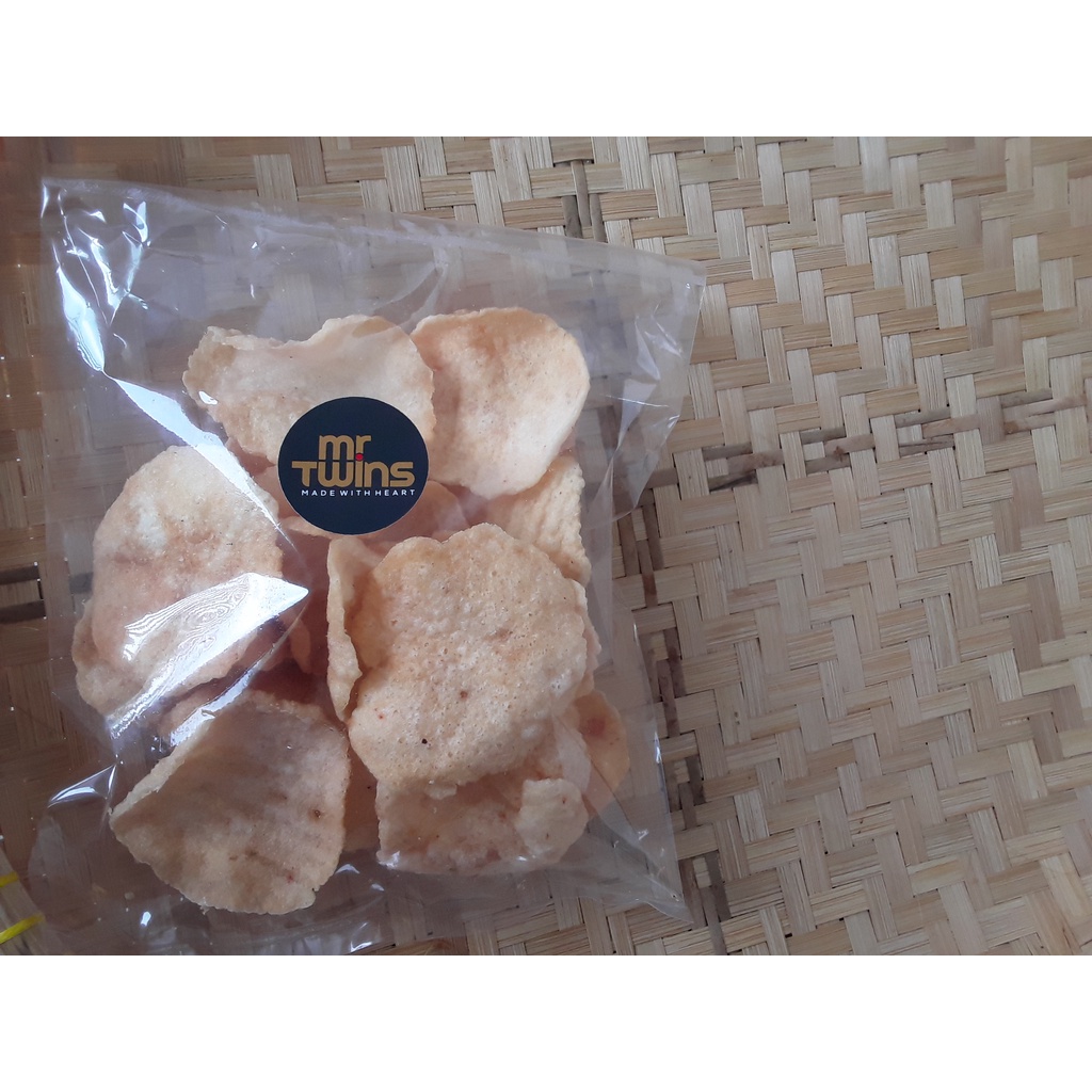 

Snack Keripik Kicimpring /Kripik Kicimpring Bandung Original 80 Gr Mr Twins