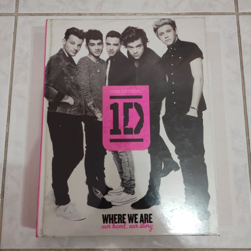 [UNSEALED] Buku One Direction Where We Are Official IMPORT
