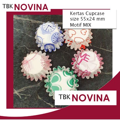 [ECER 100LBR ] Kertas Nastar Cupcake Cupcase MINI - Paper Cupcake / Alas Nastar