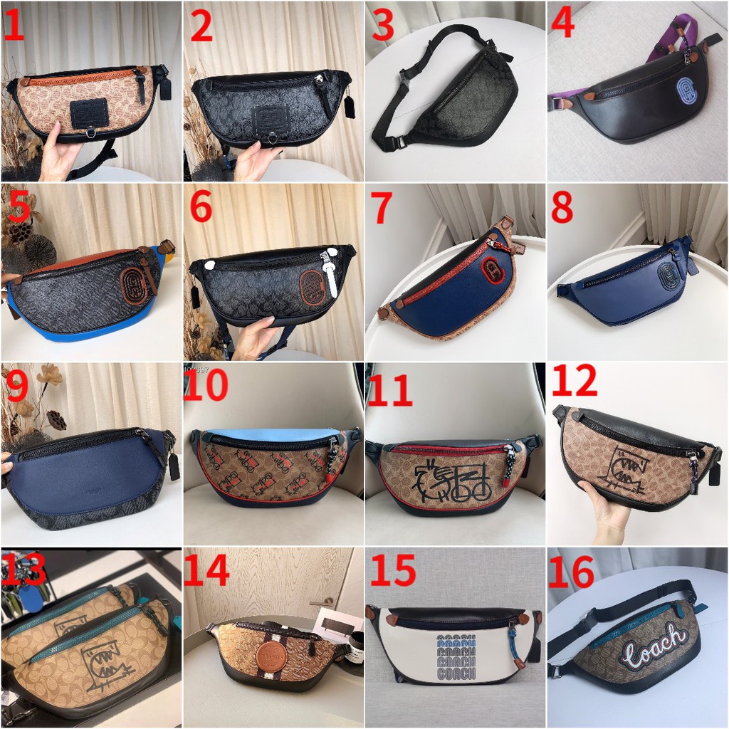 COACH 69305, 69303, 79037 ,78899 ,75761 75591 78777 40345 37591Waist bag