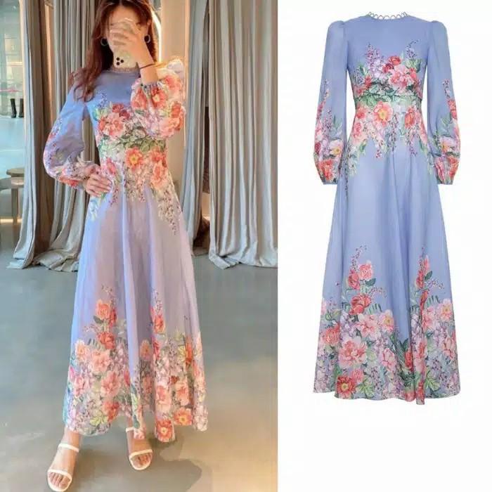 Dress | Maxi Gamis Dress Longdress Baju Muslim Maxy Vintage Pantai Wanita Terbaru Ready Stock