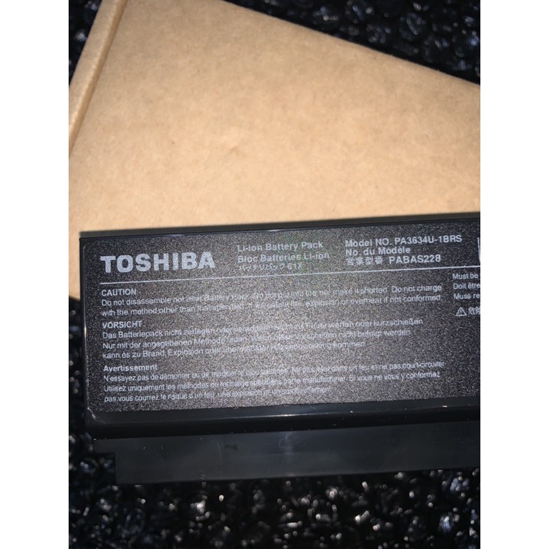 Baterai Laptop Original Toshiba L510 L515 M505 M300 M800 M645 T130 U405 U505 L310 PA3634U-1BRS / PA3634