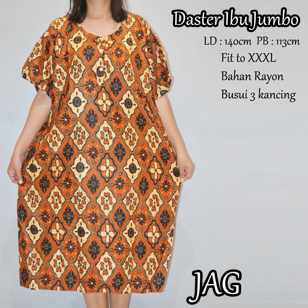 Daster super jumbo murah / daster bigsize LD : 140cm PB : 113 daster ibu ukuran besar