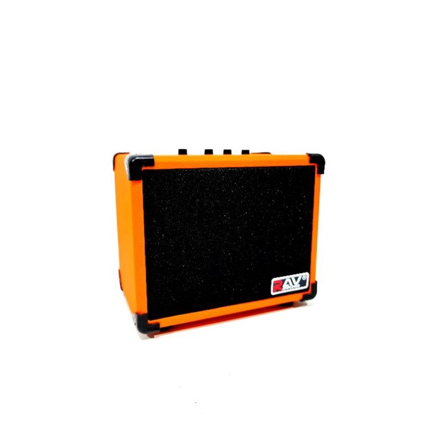 Ampli Mini Gitar dan Bass Akustik Elektrik Ukuran 4 inch Murah Jakarta Ada Distorsi Amply Amplifier