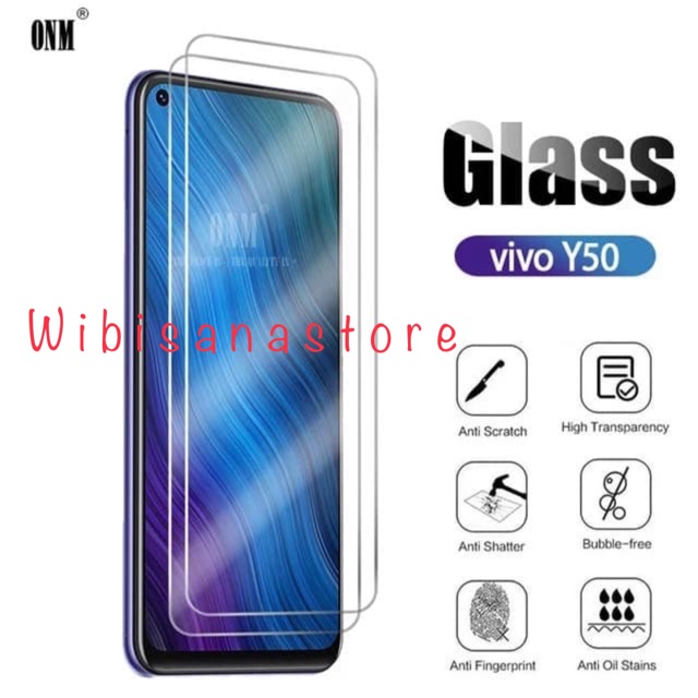 WS95 Original Tempered Glass Vivo Y50 20   20 Anti Gores