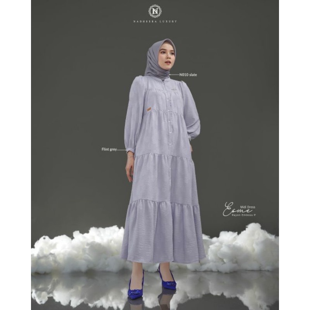 Esme Midi Dress By Nadheera Luxury