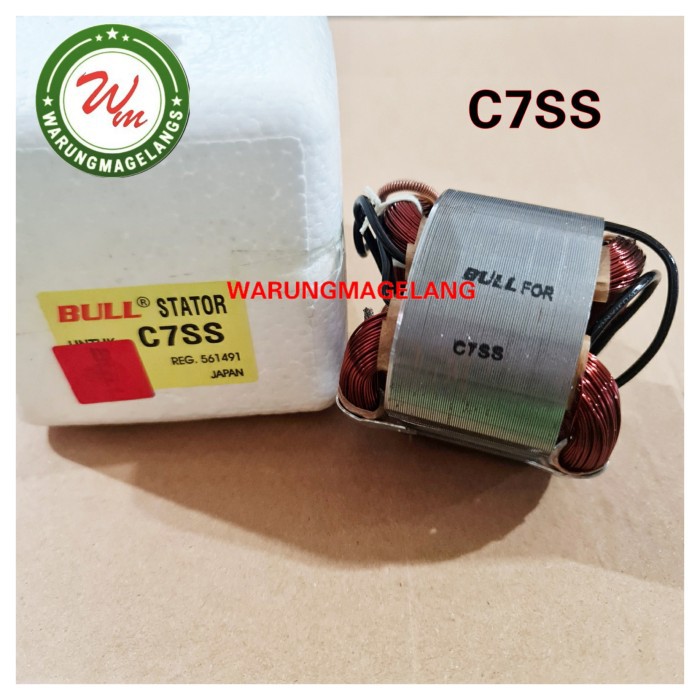 STATOR BULL MESIN C7SS CIRCULAR SAW BELAH HITACHI C7 SS BULL