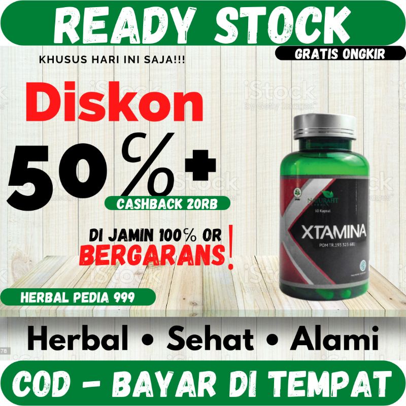 Jual Obat Stamina Pria Kuat Tahan Lama X Tamina 100 Asli Original