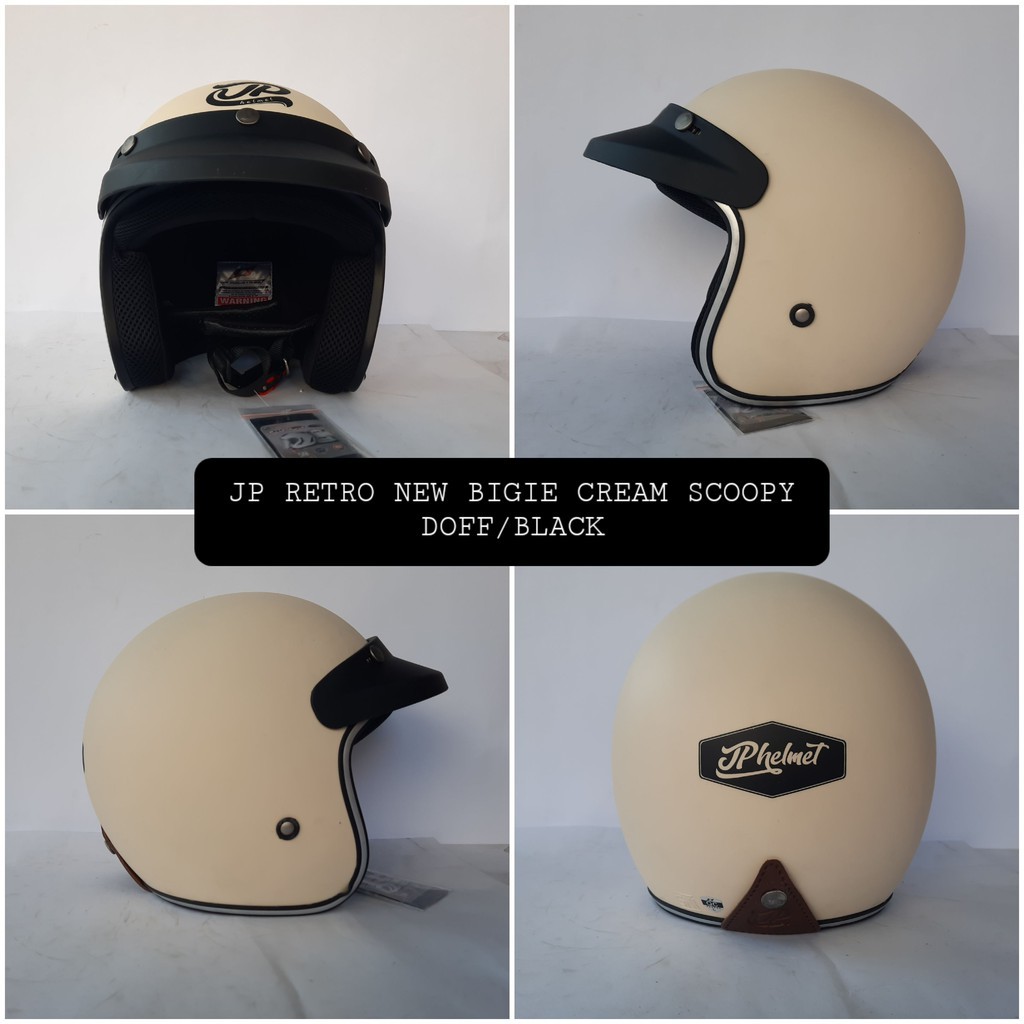 HELM BOGO JP NEW BIGIE_SOLID - CREAM SCOOPY DOFF