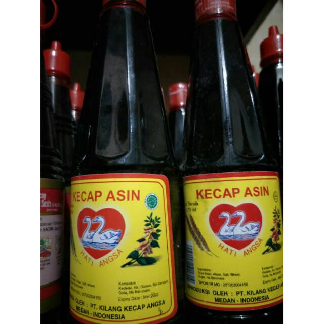 KECAP ASIN CAP HATI ANGSA 275 ML