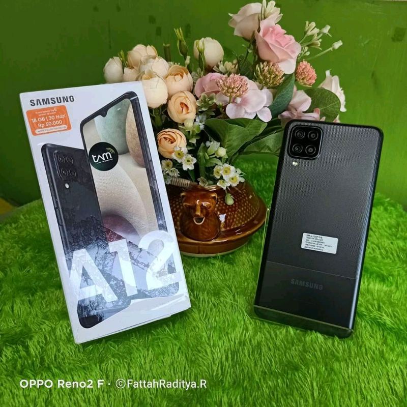PROMO SECOND SAMSUNG A12 RAM 4/128 FULLSET