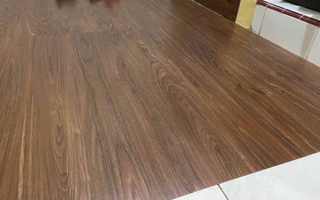 [termurah!] Lantai Vinyl Kayu Stiker