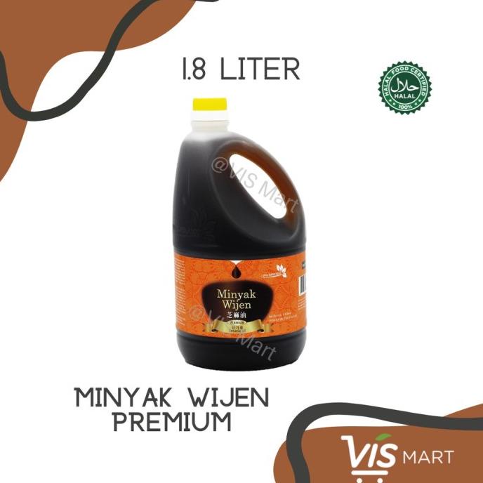 

LITER HALAL OIL 1.8 KOREA SESAME WIJEN KOREA MINYAK PREMIUM SDFD51313