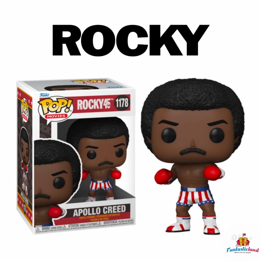 Original Funko POP Movies Rocky 45th Anniversary - Apollo Creed #1178