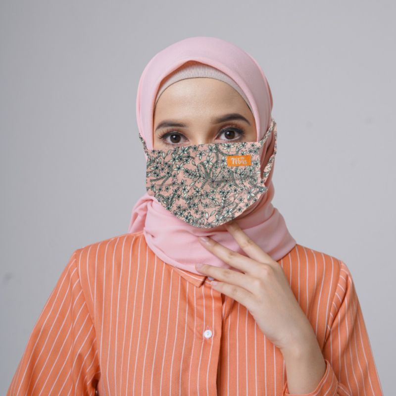 MASKER KAIN NIBRAS MASKER KAIN 2 LAPIS MASKER KAIN MOTIF MASKER HIJAB MASKER MOTIF MASKER DEWASA