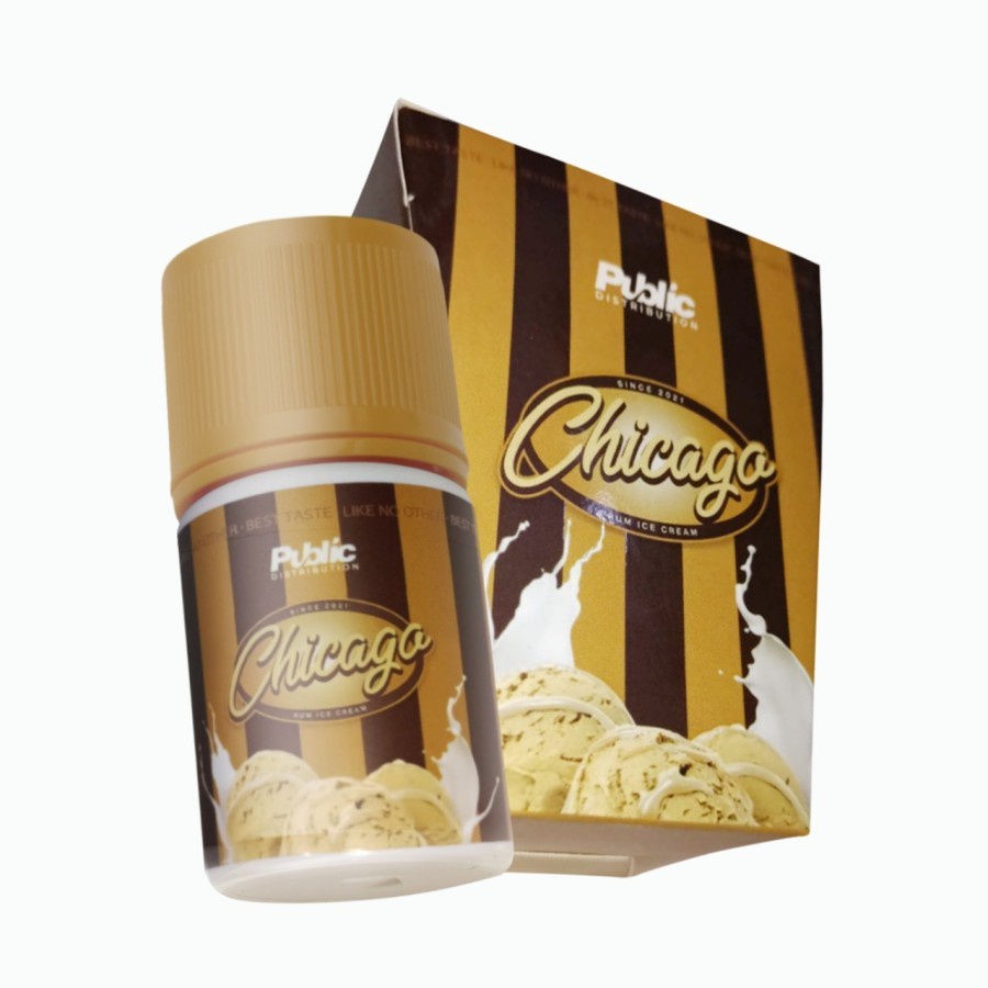 CHICAGO V2 RUM ICE CREAM 60ML AUTHENTIC