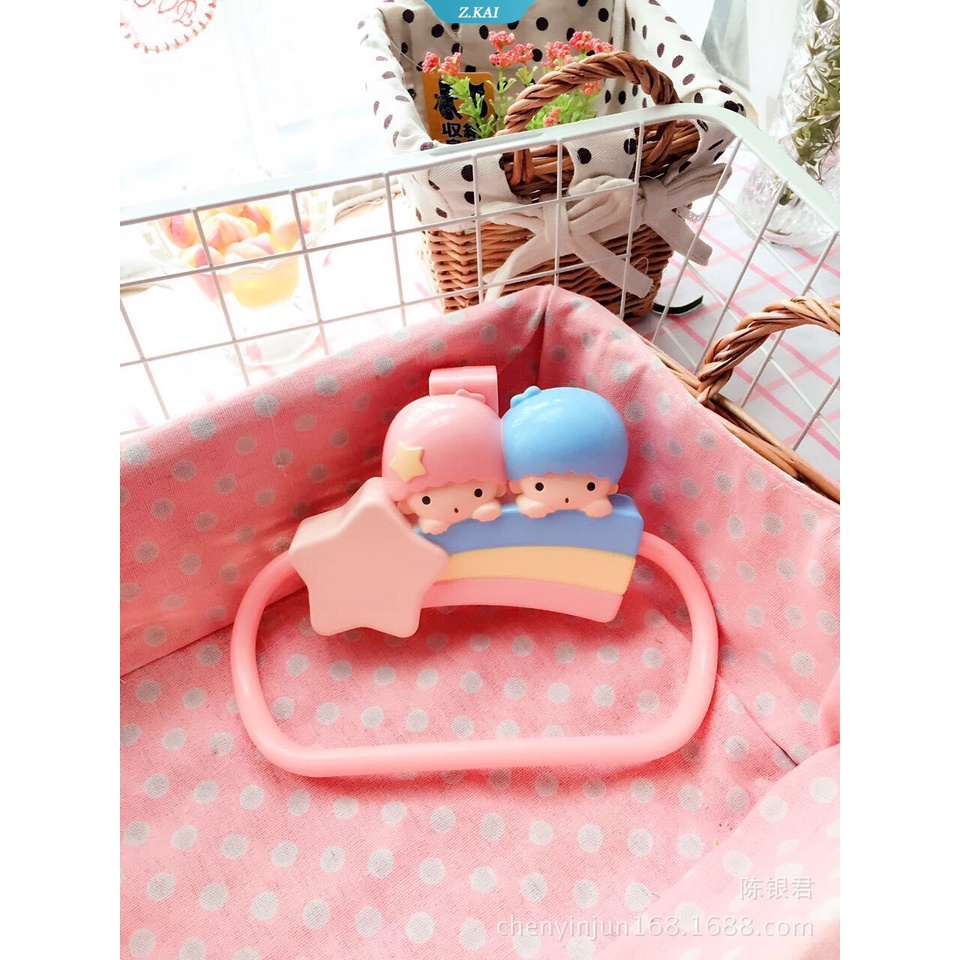 Rak Kait Penyimpanan Handuk Desain Kartun Hello Kitty Sanrio Untuk Kamar Mandi