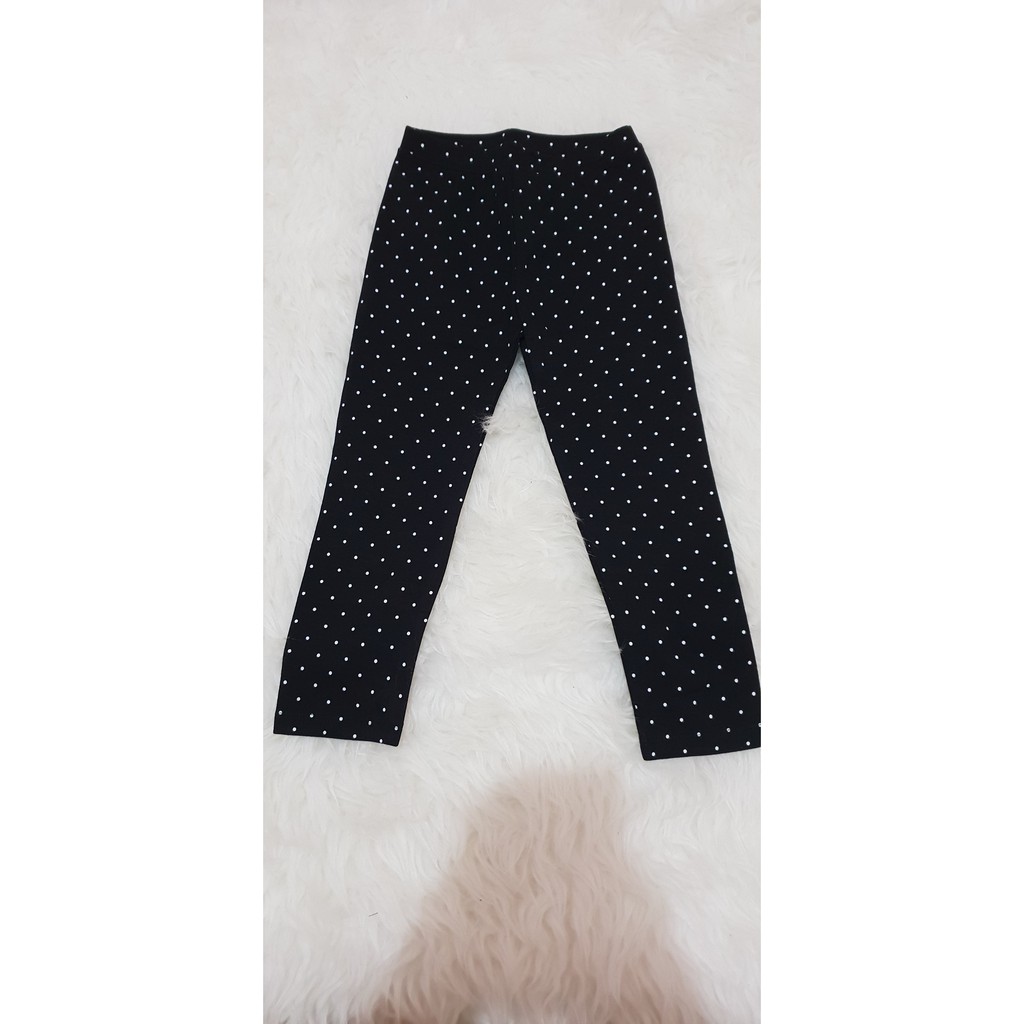 LEGGING ANAK PEREMPUAN GAP BINTIK PUTIH KECIL 5y