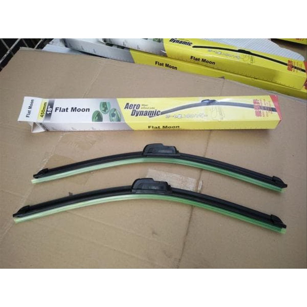 Wiper Pisang kaca depan mobil kijang super ukuran 22 dan 16
