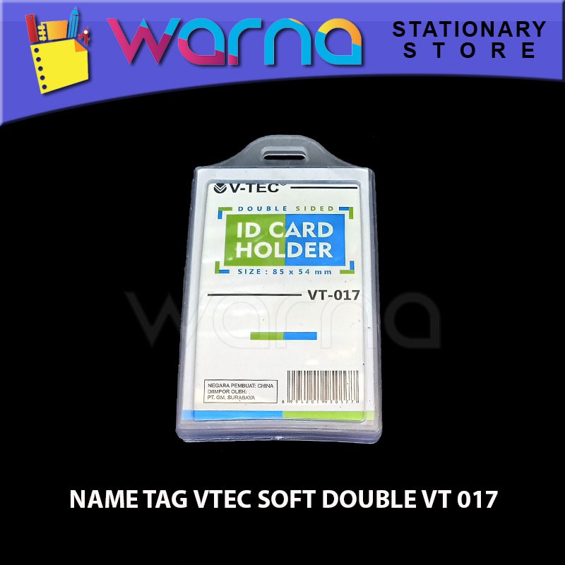 

NAME TAG VTEC SOFT DOUBLE VT 017